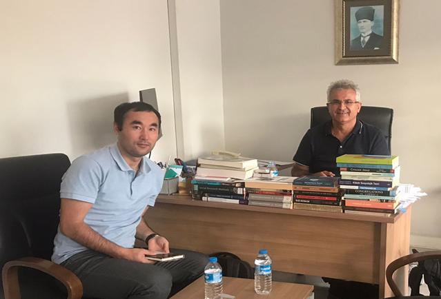 Научный визит постдокторанта Калиева Касырбека в Университет Мармара в рамках исследовательского проекта